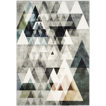 Safavieh 3 x 5 ft. Porcello 6938C Power Loomed Rectangle Area Rug Grey & Blue PRLB6938C-3